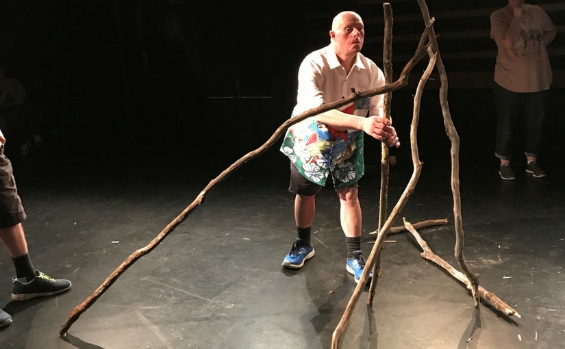 Createability workshopping ideas for their up and coming 2018 production Dendron
